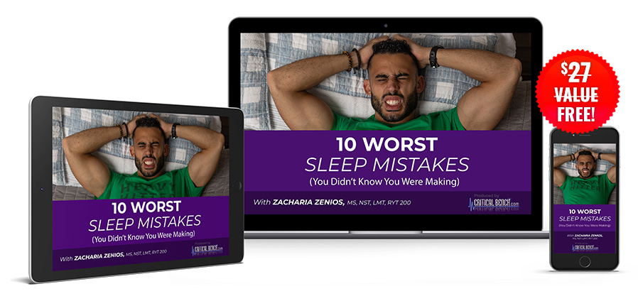 10 Worst Sleeping Mistakes